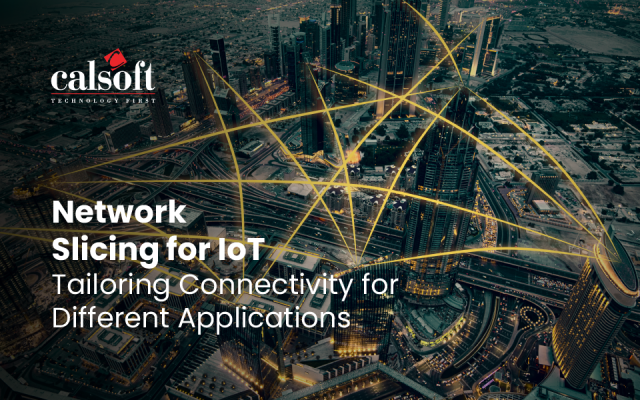 Network Slicing for IoT Tailoring Connectivity for Different Applications